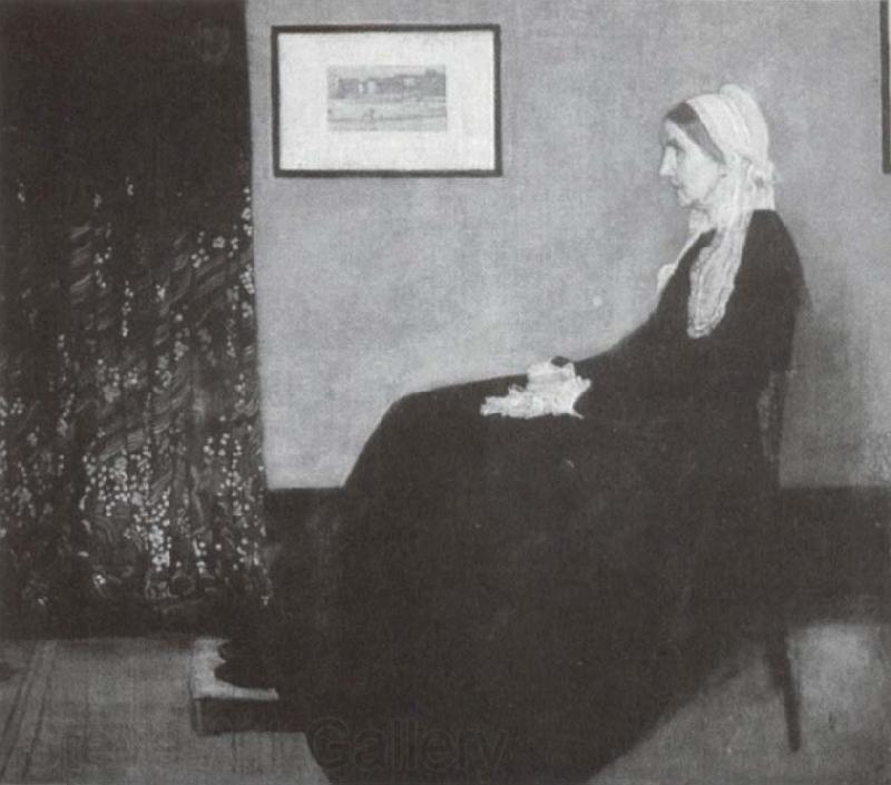 James Mcneill Whistler Arrangement in Grau  und Schwarz Norge oil painting art
